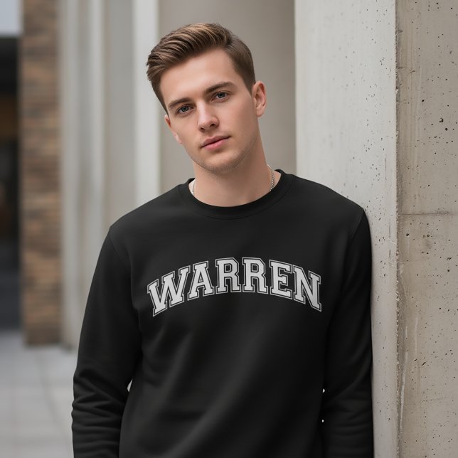 Suéter estilo universidade WARREN América faculdad (Criador carregado)