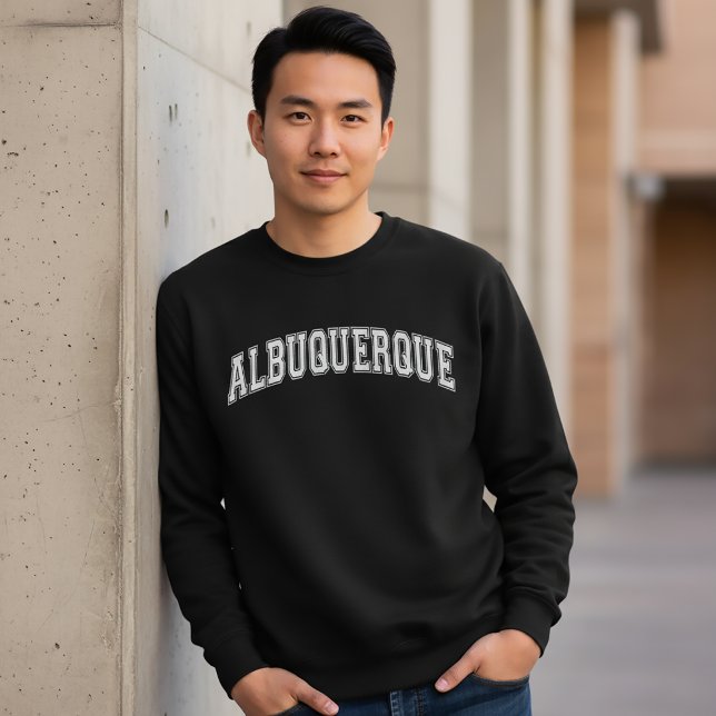 Suéter Estilo Universitário de ALBUQUERQUE Faculda (Criador carregado)