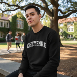 Suéter estilo universitário de Cheyenne América Fa