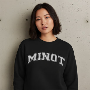 Suéter estilo universitário de MINOT América Facul