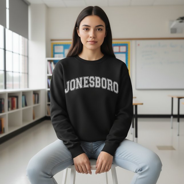 Suéter Estilo Universitário JONESBORO América Facu (Criador carregado)