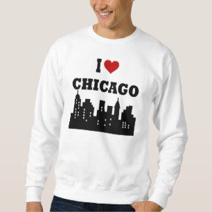 Suéter Eu amo Chicago