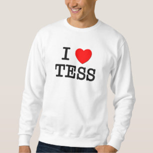 Suéter Eu amo o TESS