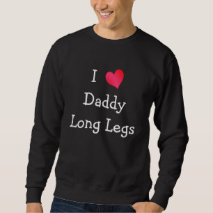 Suéter Eu amo os pés longos do pai