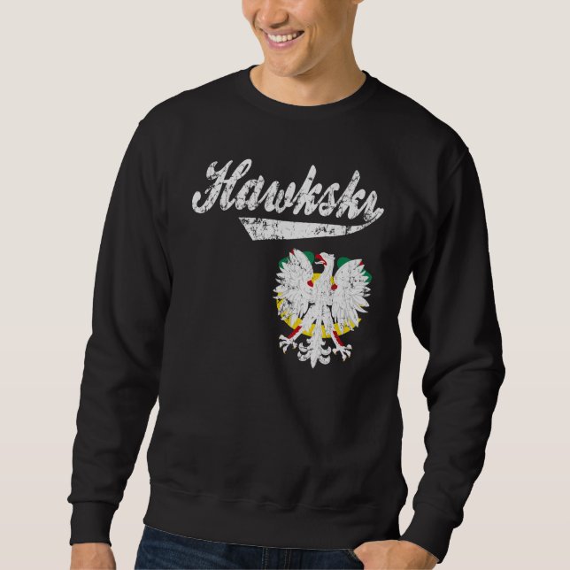 Suéter Fã polonês de Hawkski Chicago (Frente)