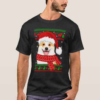 Suéter Feio de Corgi Natal Amante de Cachorro