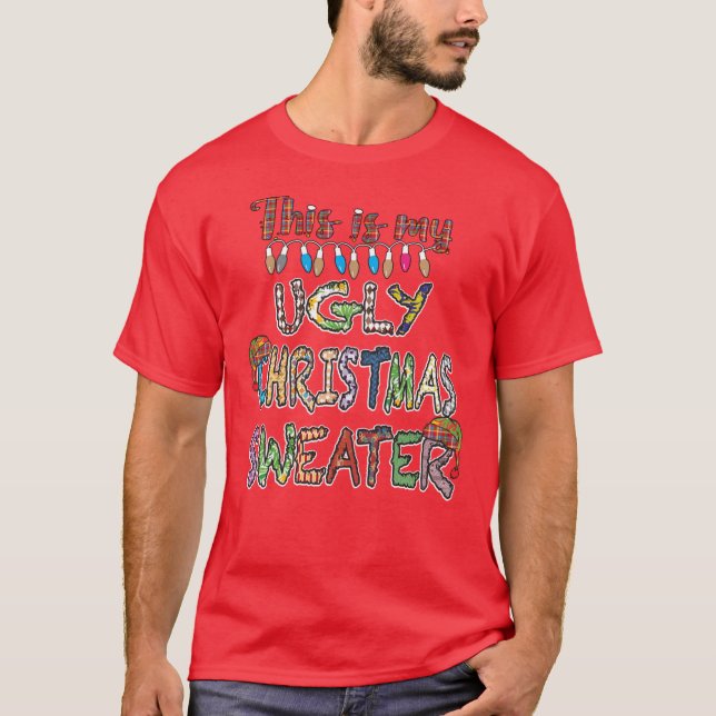 Suéter Feio de Natal (Frente)