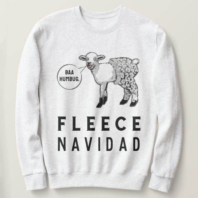 Suéter Feio de Natal (Frente do Design)