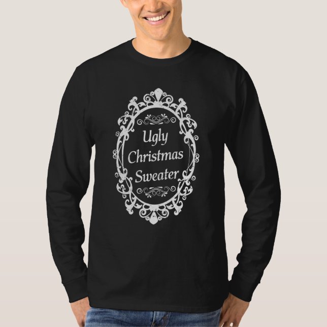 Suéter Feio de Natal Engraçado Com Gráfico de Espe (Frente)