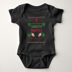 Suéter Feio - Gangsta Wrapper - Presente de Natal