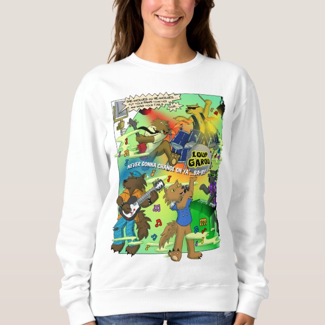 Suéter feminino LOUP GAROU (Frente)