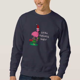 Suéter Flamingo Sweashirt do Natal