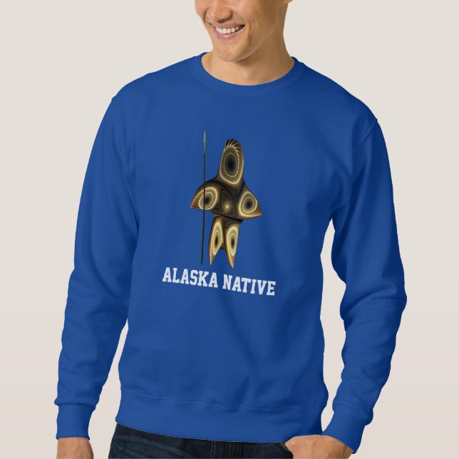 Suéter Fractal Inuit Hunter (Frente)