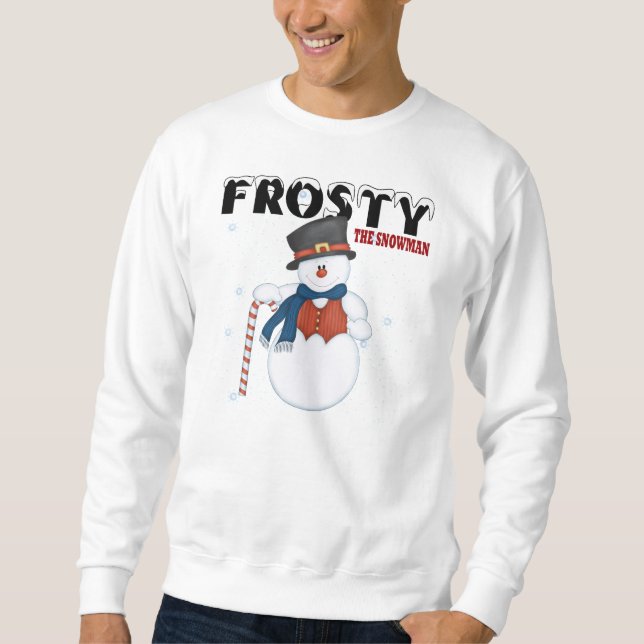 Suéter Frosty, o boneco de neve (Frente)