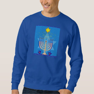 Suéter hanukkah menorah