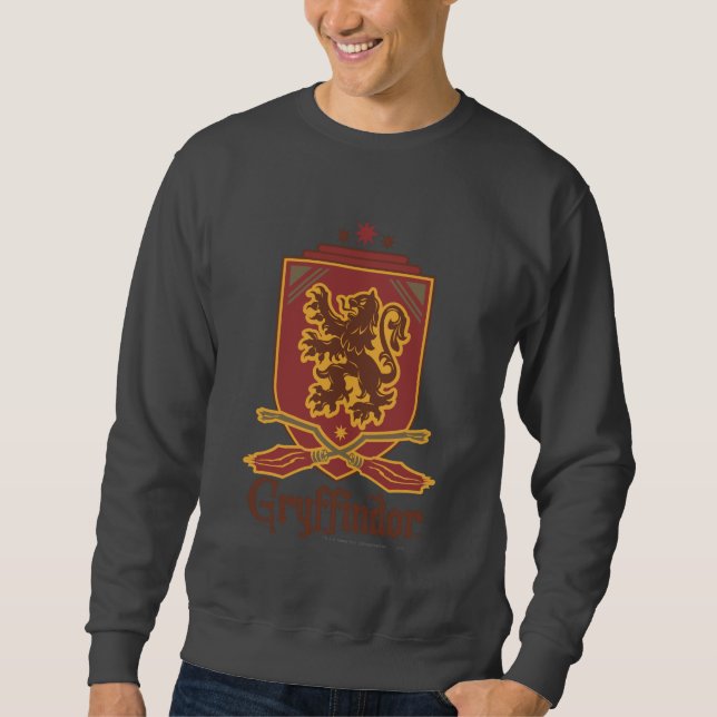 Suéter Harry Potter | Gryffindor QUIDDITCH™  Insígnia (Frente)