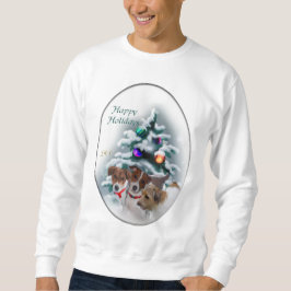 Suéter Jack Russell Terrier presentes de Natal