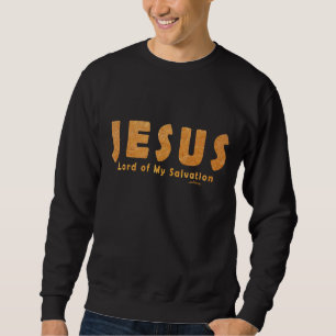 Suéter Jesus, senhor de meu salvação (fé cristã)