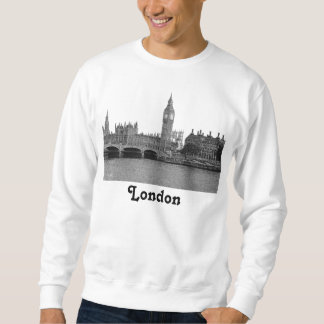 Suéter Londres Inglaterra Reino Unido Silhueta Gravada