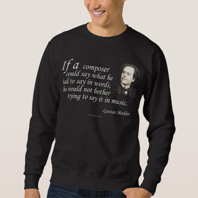 Suéter Mahler na composição (Frente)