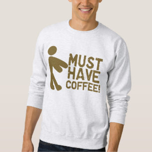 Suéter Manhã Java dos viciados do café