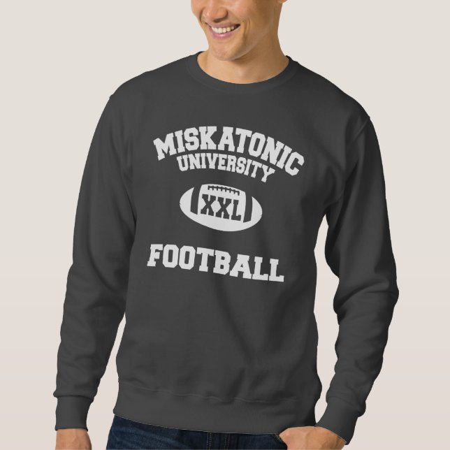 Suéter Miskatonic U. Futebol XXL (Frente)