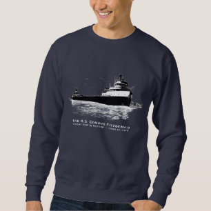 Suéter Navio do ~ de Edmund Fitzgerald grande no ~ 1975