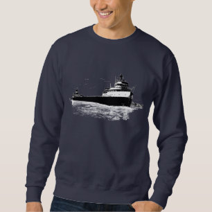 Suéter O Edmund Fitzgerald no rio do St. Clair