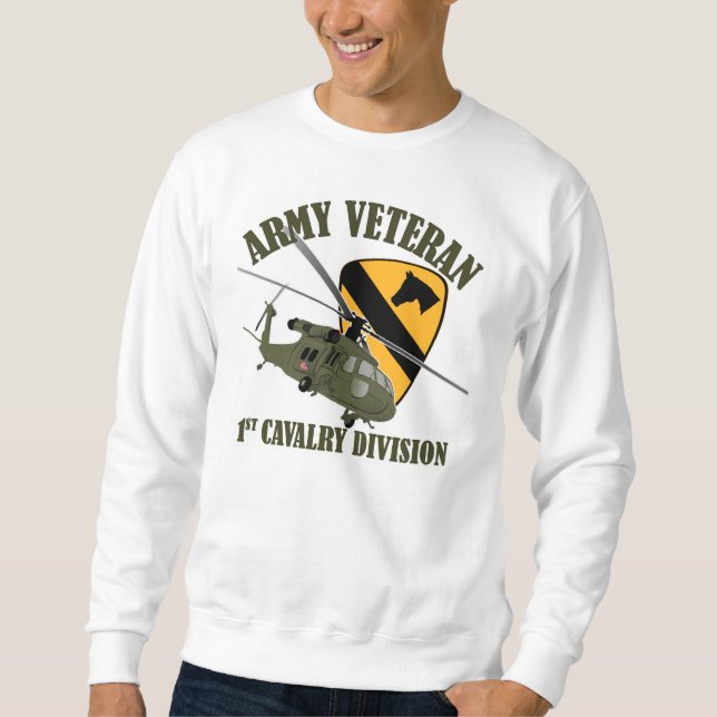 Suéter ø Veterinário de Cav - UH60 Blackhawk (Frente)