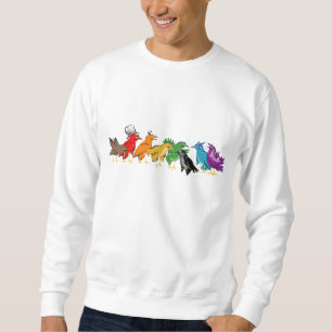 Suéter Pássaros Coloridos de uma Pena