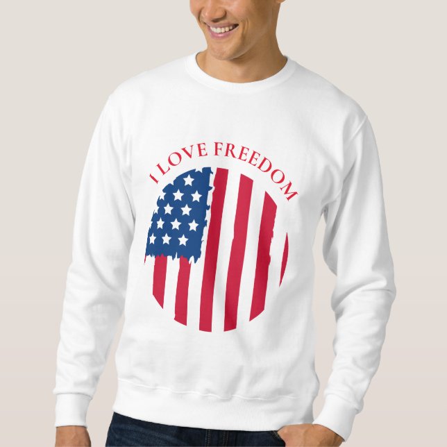 Suéter Patriótico masculino (Frente)