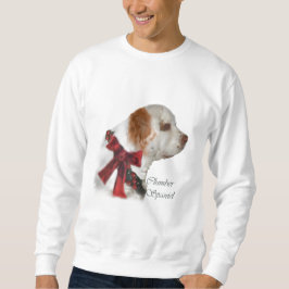 Suéter Presentes de Natal Clumber Spaniel