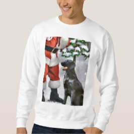 Suéter Presentes de Natal para Retriever Revestidos Plano