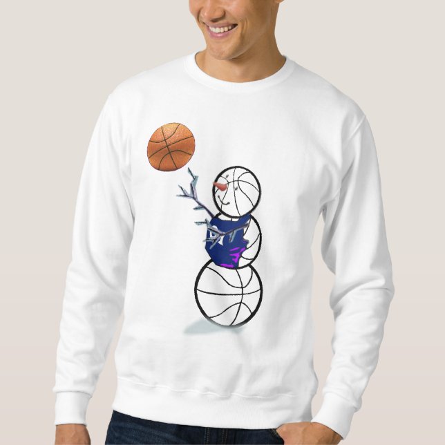 Suéter Roupa de Natal para Basquete (Frente)