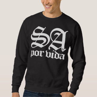Suéter SATX POR VIDA 210 para o inglês velho Crewneck da