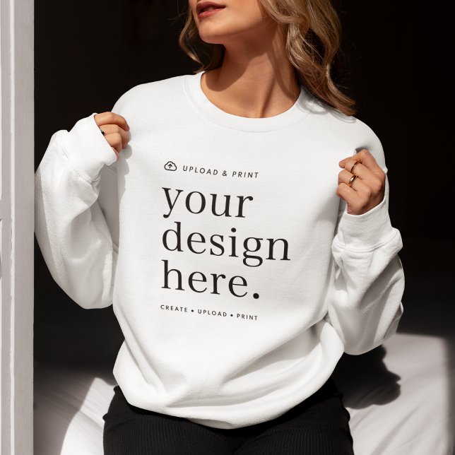 Suéter Seu Carregamento De Design (Versatile sweatshirt template for business apparel, weddings, everyday apparel, gifting & more!)
