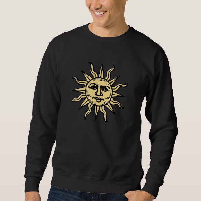 SUÉTER SOL DO WOODCUT (Frente)