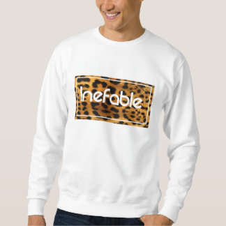 Suéter Sudadera sweatshirt ANIMAL básica logo INEFABLE