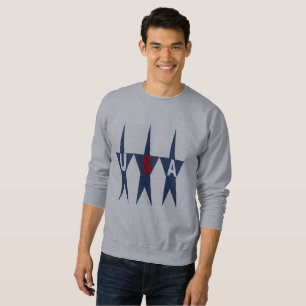 SUÉTER SWEAT SHIRT BÁSICO   COBERTURA   DESENHO EUA