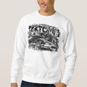 Suéter T-shirt básico da camisola dos homens de F-14