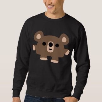 Suéter T-shirt de Urso Curto de Cartoon Bonito