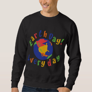 Suéter T-shirt diário do Dia da Terra