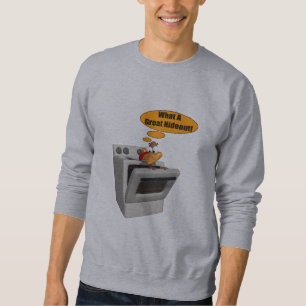 Suéter T-shirt dos homens - esconderijo engraçado de