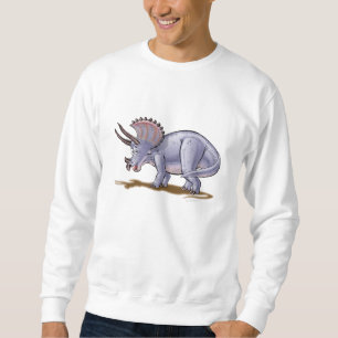 Suéter Triceratops dos desenhos animados da camisola