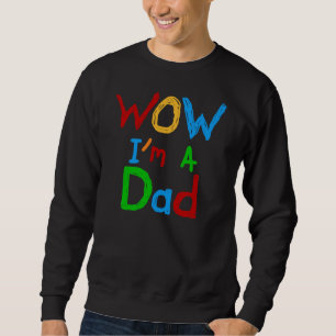 Suéter Uau, eu sou uma T-shirts Pai e GIfts