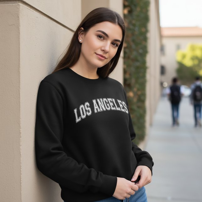 Suéter Universitário Estilo LOS ANGELES Faculdade (Criador carregado)