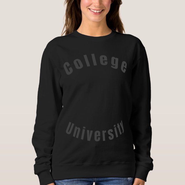 Suéter Universitário - Feminino (Frente)