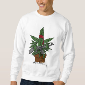 Suéter Weed plant sweatshirt by WeedGang