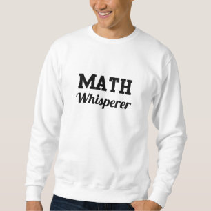Suéter Whisperer da matemática