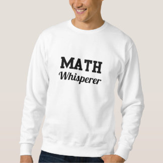 Suéter Whisperer da matemática